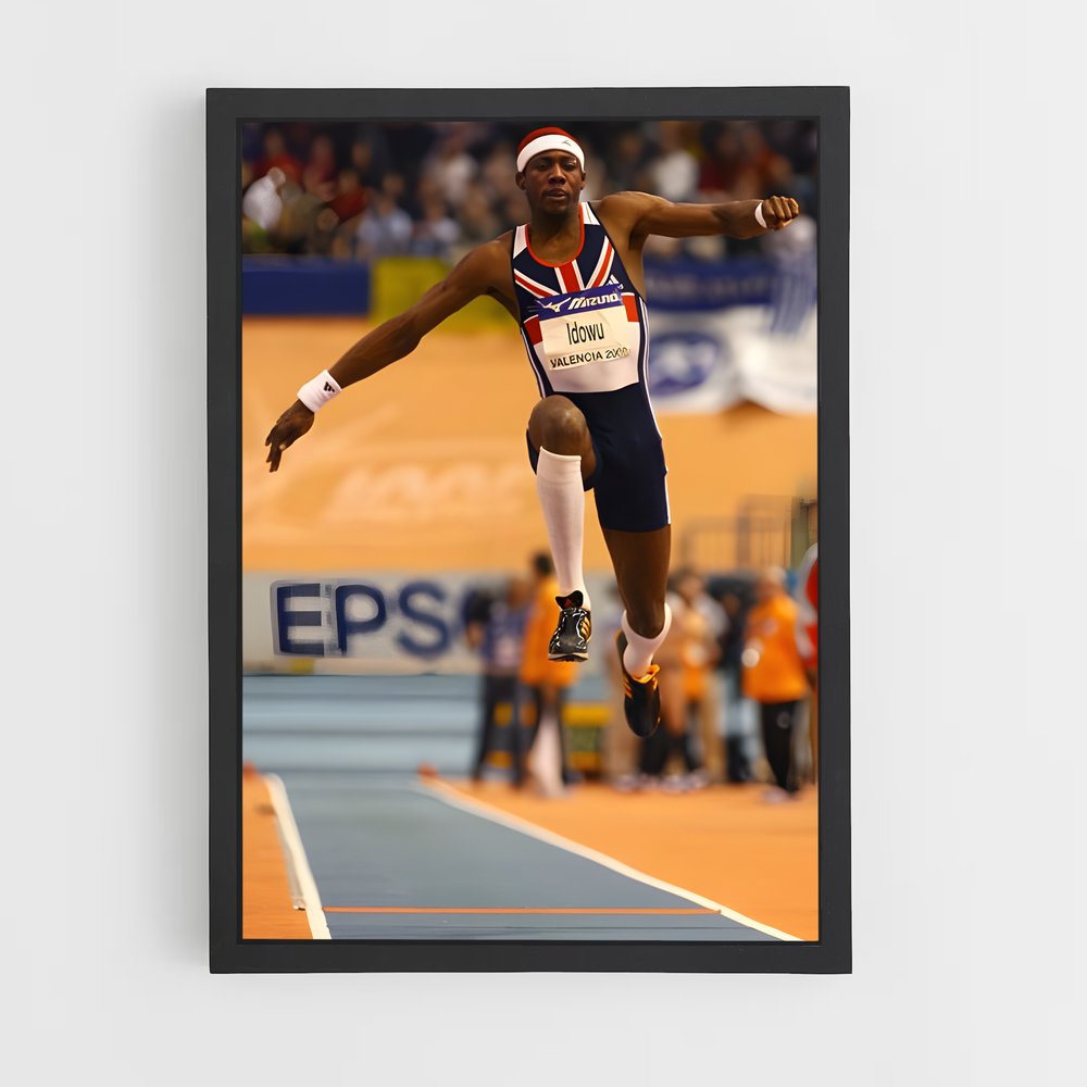 Poster Triple jump – affiche Athlétisme (vue 2)
